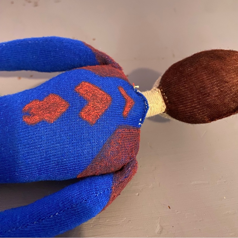 🕸️SPIDER-MAN 2099🕸️ 11” Custom PLUSH Miguel O’hara HANDMADE Collectible DOLL - Picture 7 of 13